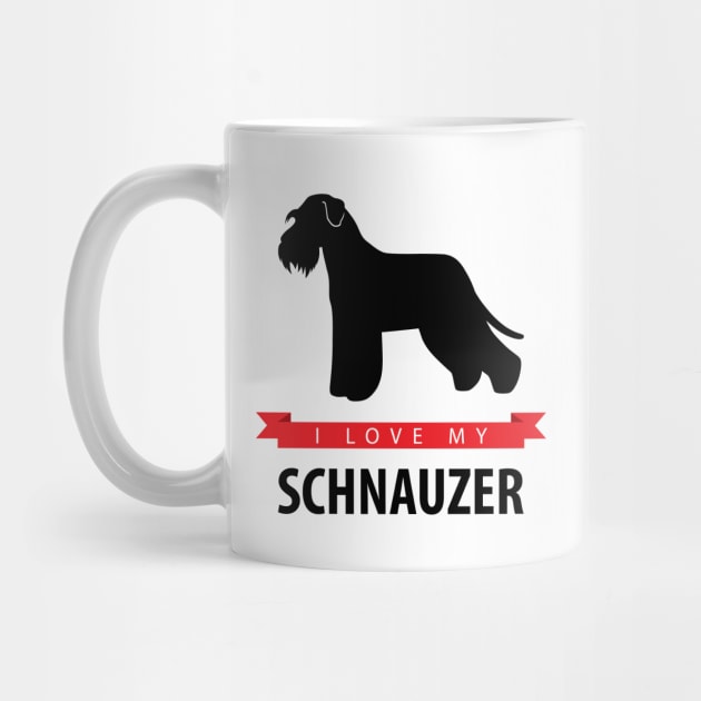 I Love My Schnauzer by millersye